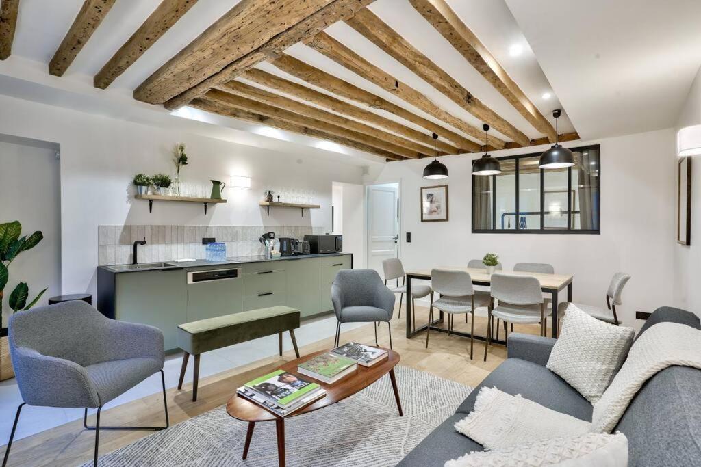Magnifique Appartement Pour 6 - Montorgueil Paris Ngoại thất bức ảnh
