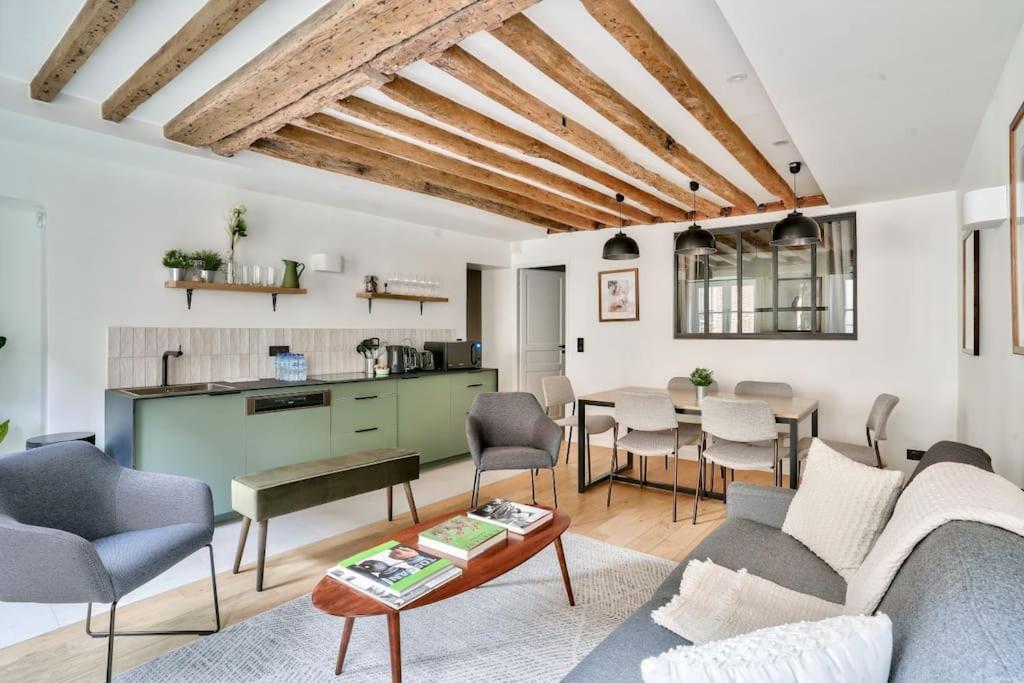 Magnifique Appartement Pour 6 - Montorgueil Paris Ngoại thất bức ảnh