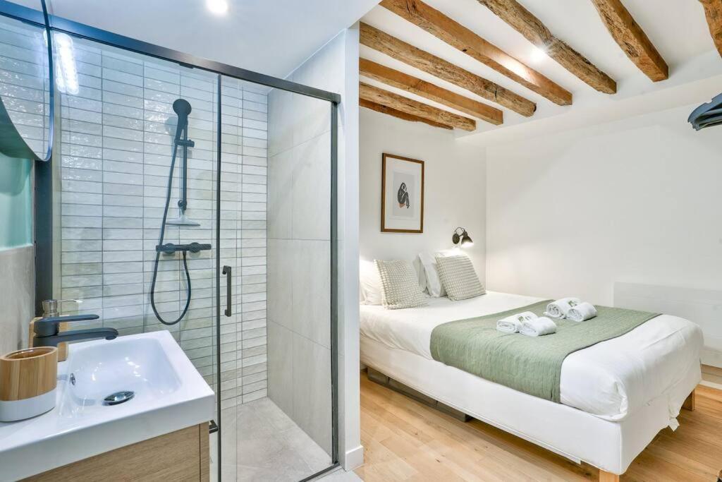 Magnifique Appartement Pour 6 - Montorgueil Paris Ngoại thất bức ảnh