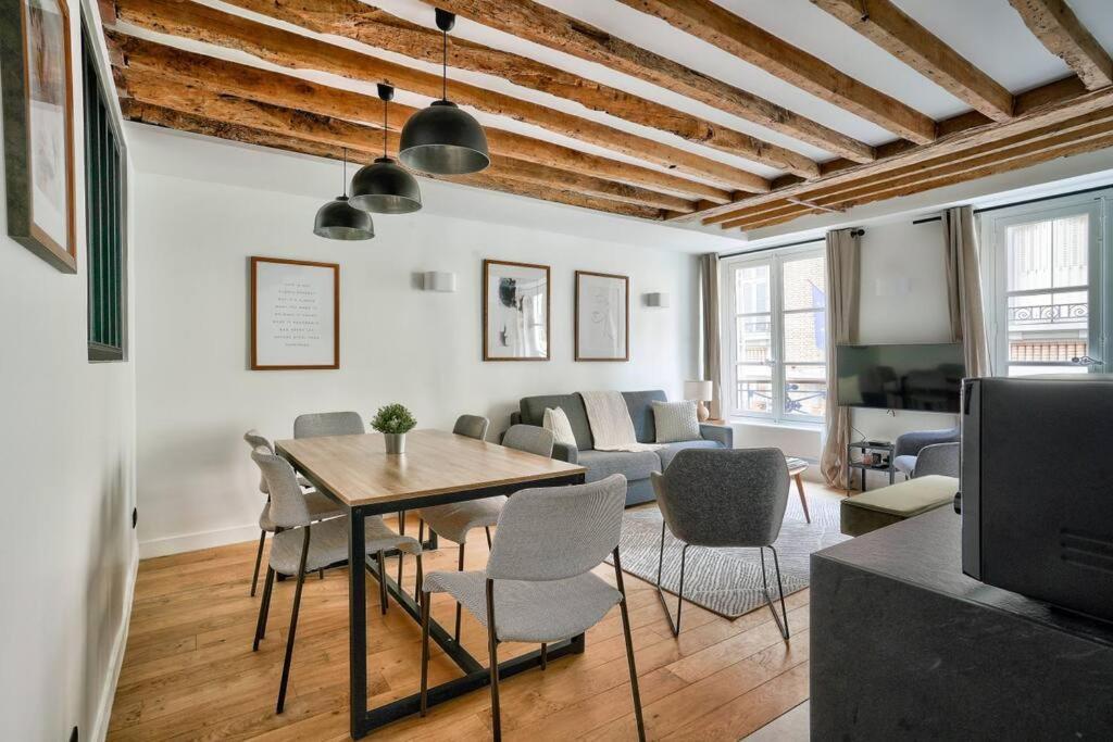 Magnifique Appartement Pour 6 - Montorgueil Paris Ngoại thất bức ảnh