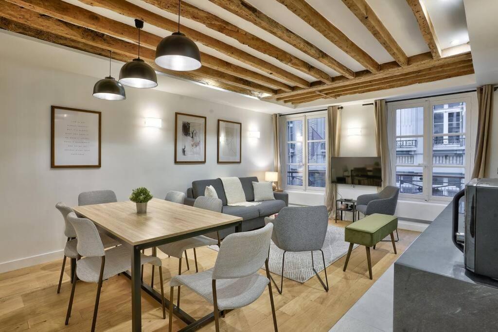 Magnifique Appartement Pour 6 - Montorgueil Paris Ngoại thất bức ảnh